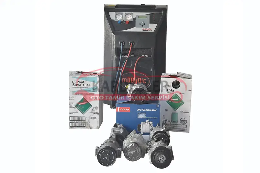 oto klima-komprasörü klima gazı klima gazı makinesi